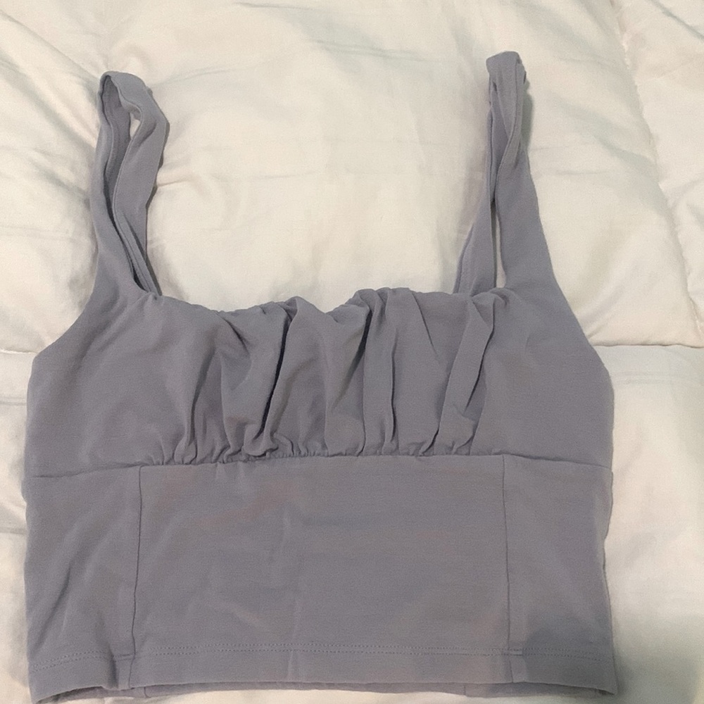 Purple Crop Top
